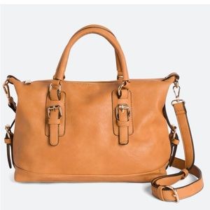Urban Expressions-Bianca Buckle-Detail Satchel